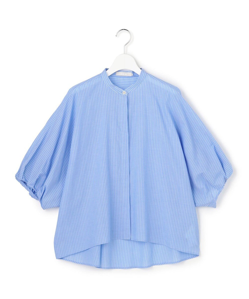 ICB L ソフトコットンローン シャツブラウス 