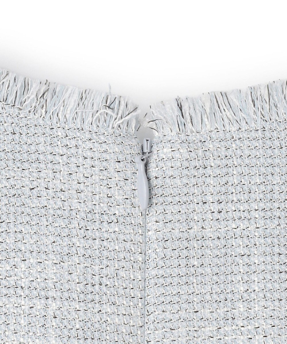 ICB ライトスラブツイード Vネックジレ 