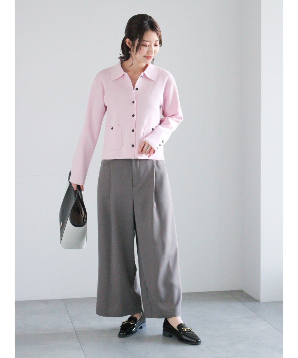 Te chichi タックポケットワイドクロップトパンツ 