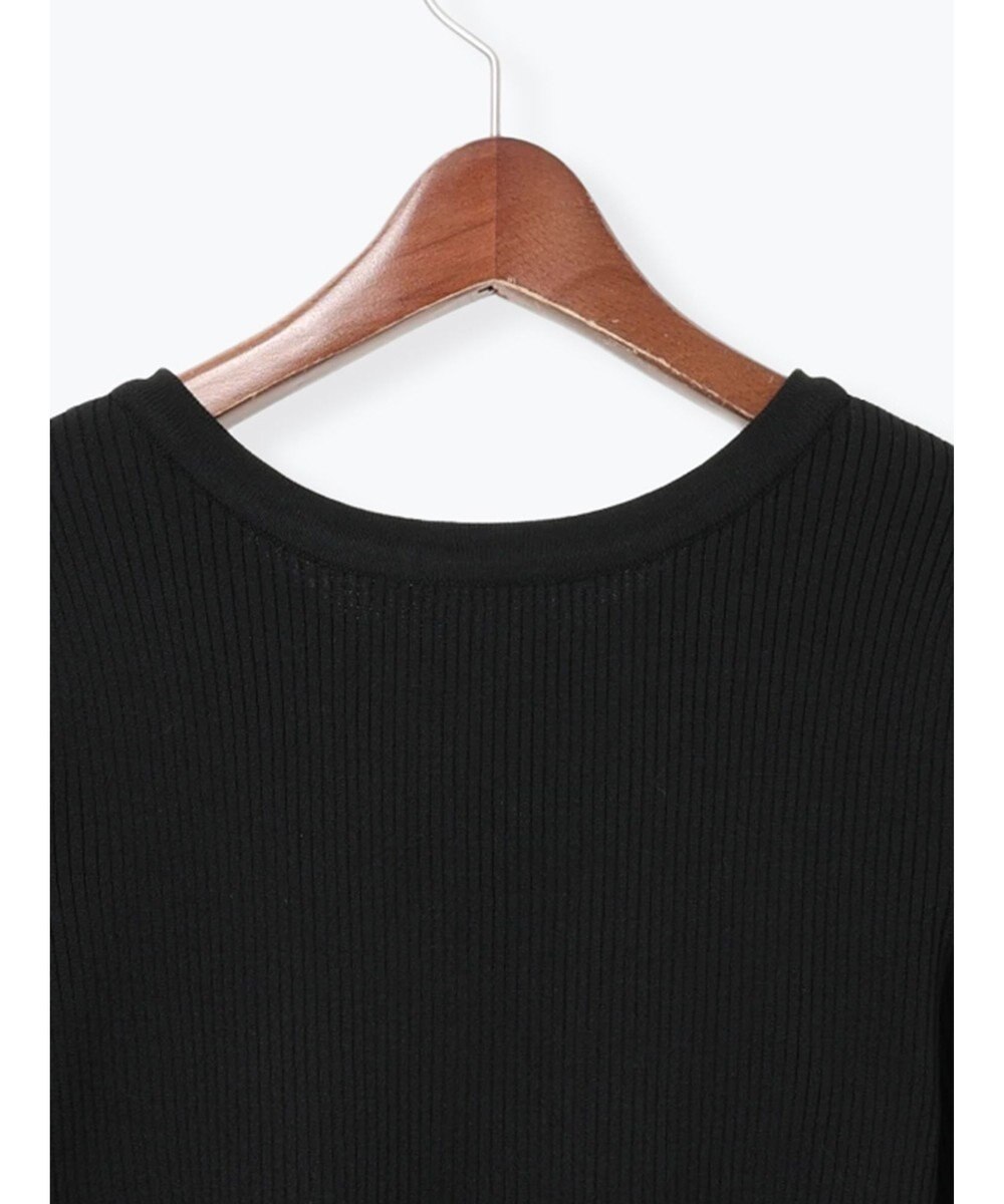 Te chichi 前後2WAYペプラムカーディガン 