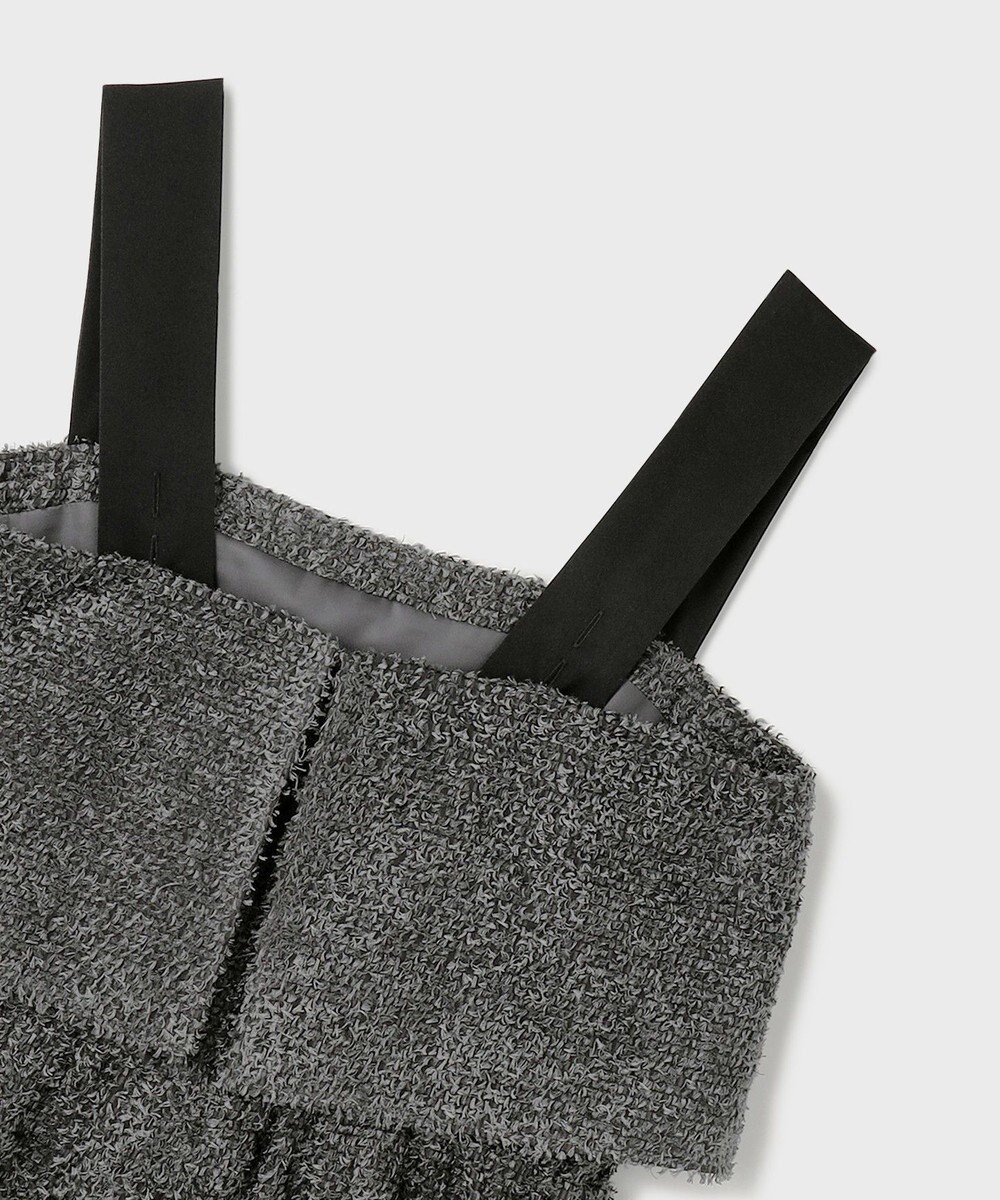 GRACE CONTINENTAL カットジャガードサロペット 