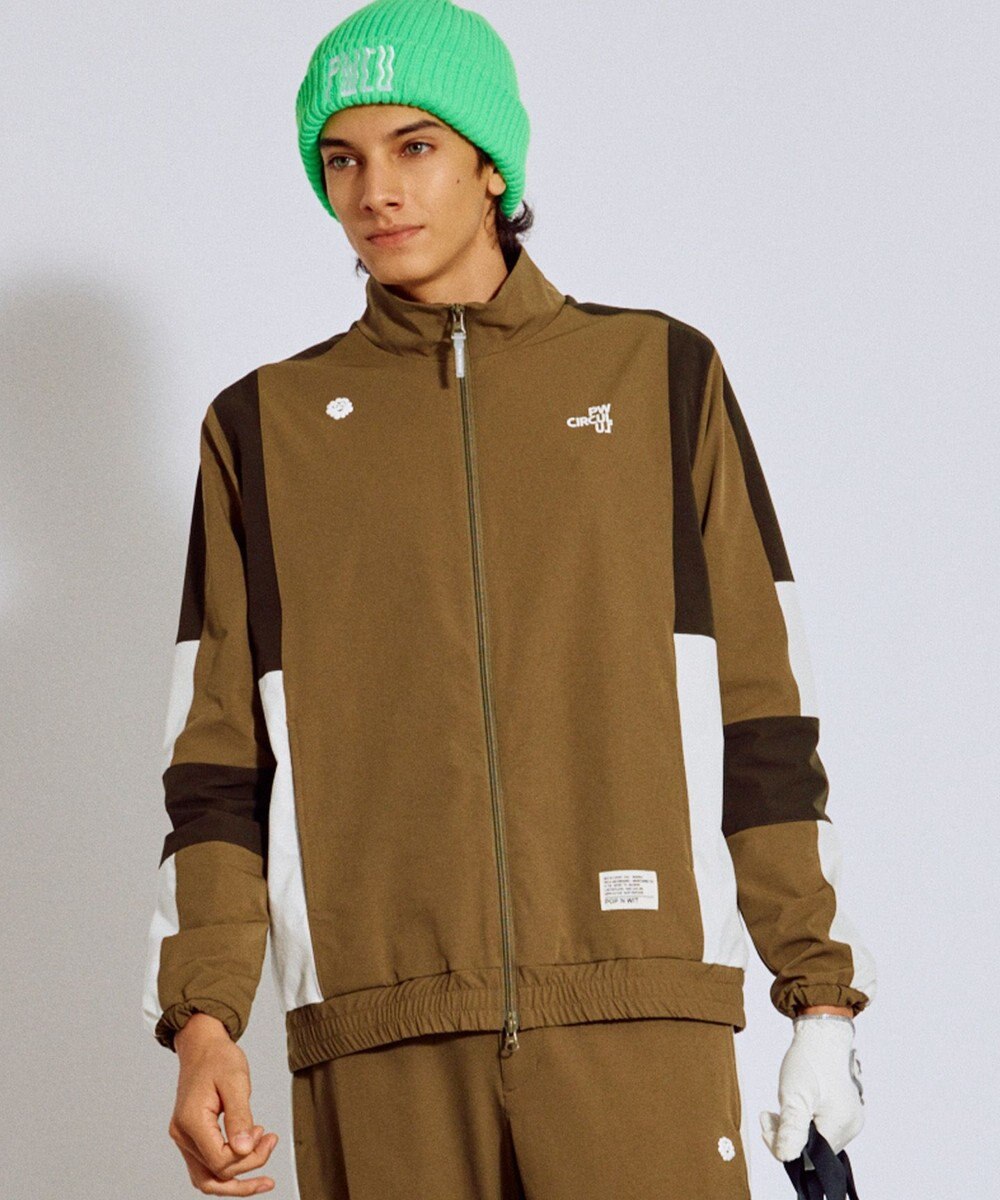 PW CIRCULUS 【ストレッチ素材】【MEN】トラックジャケット ゴルフ 
