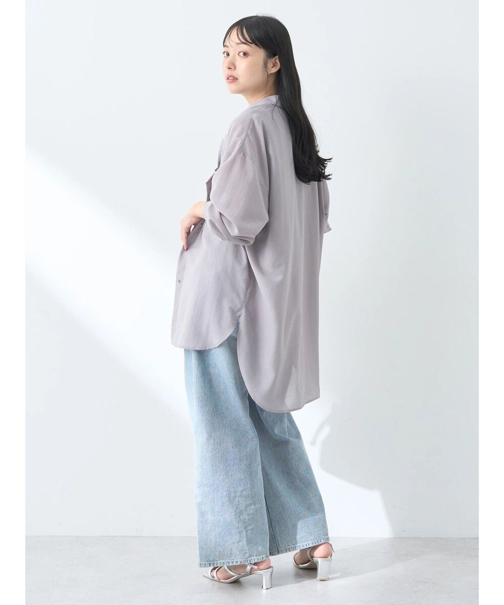 earth music&ecology ウ゛ィンテージボタンフロントポケットシャツ 