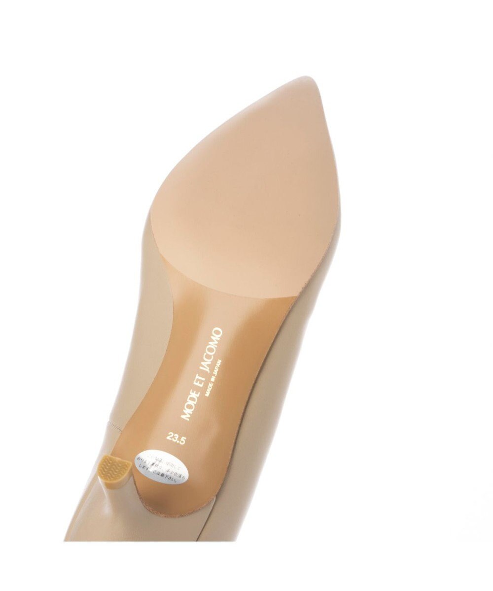 MODE ET JACOMO <MODE ET JACOMO>ポインテッドVカットプレーンパンプス 