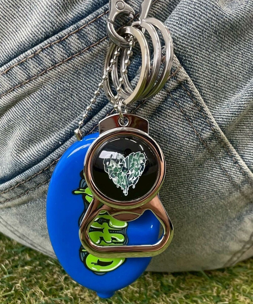 WEGO グラフィックオープナーキーホルダー 