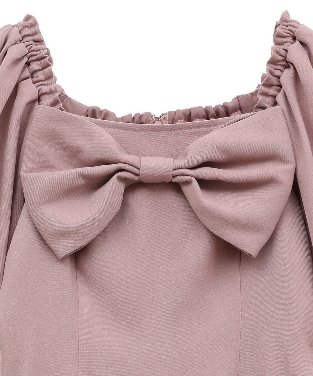 Maison de FLEUR 愛され上手なリボンワンピース 