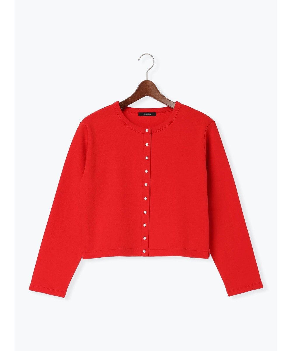 Te chichi カットソークルーネックカーディガン 