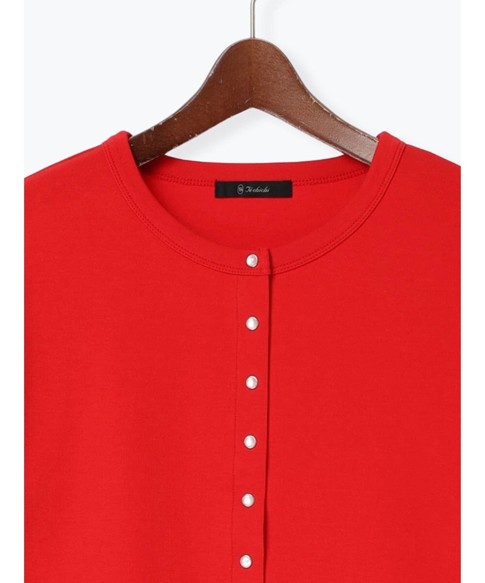 Te chichi カットソークルーネックカーディガン 