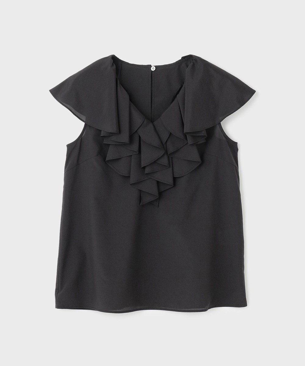 GRACE CONTINENTAL フリルカラートップ 