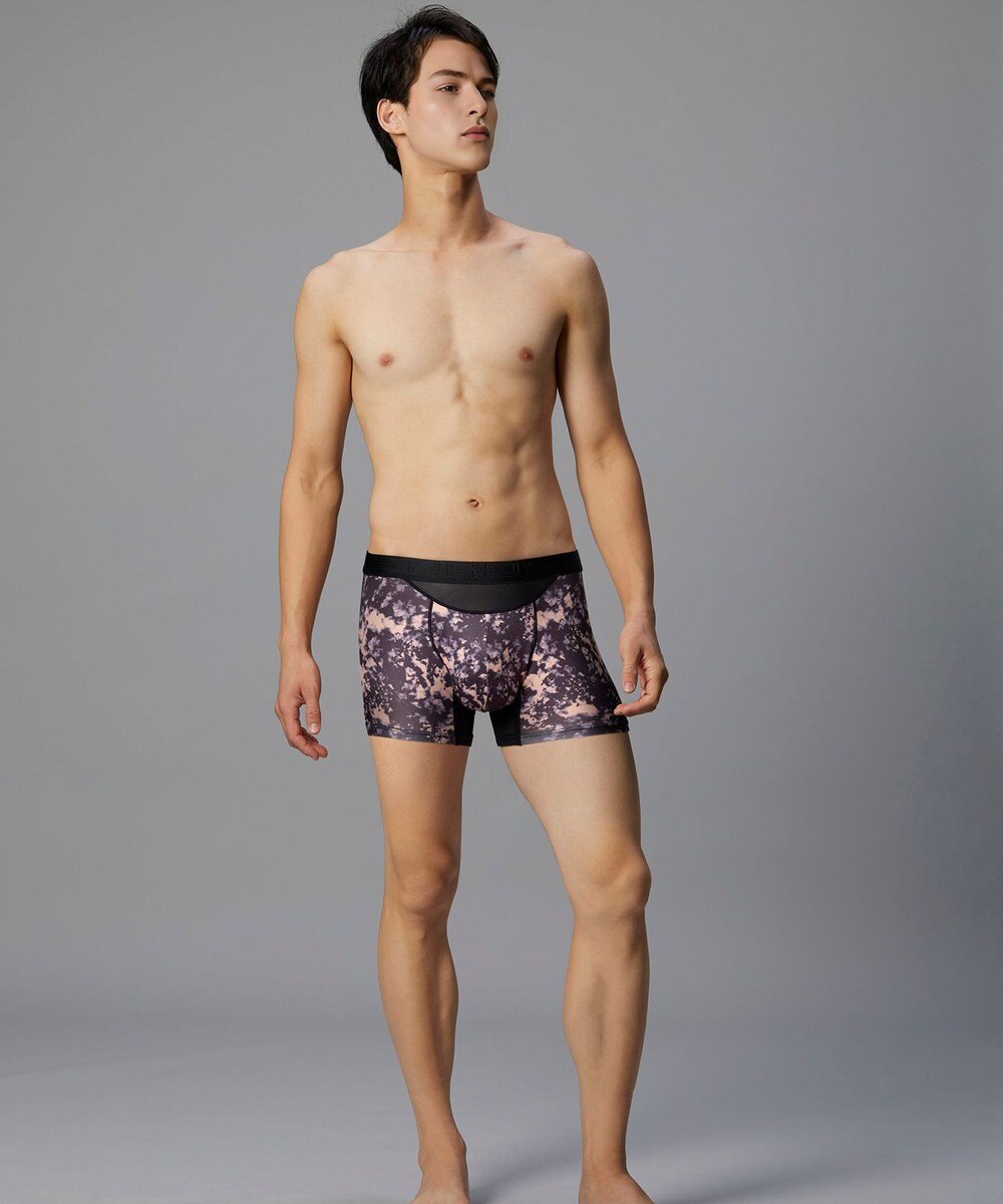 WACOAL MEN ボクサーパンツ 風が通ってムレ軽減。 ダブルエアスルータイプ 吸汗速乾 前閉じ GT3910 /ブロス バイ ワコールメン 