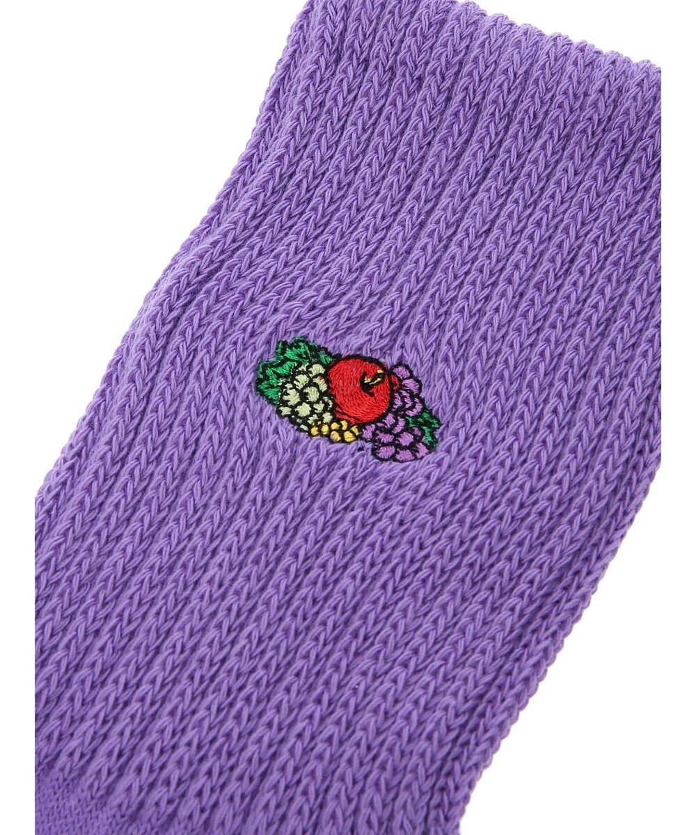 Green Parks ■ＦＲＵＩＴ　ＯＦ　ＴＨＥ　ＬＯＯＭ　刺繍３ＰソックスＢ 