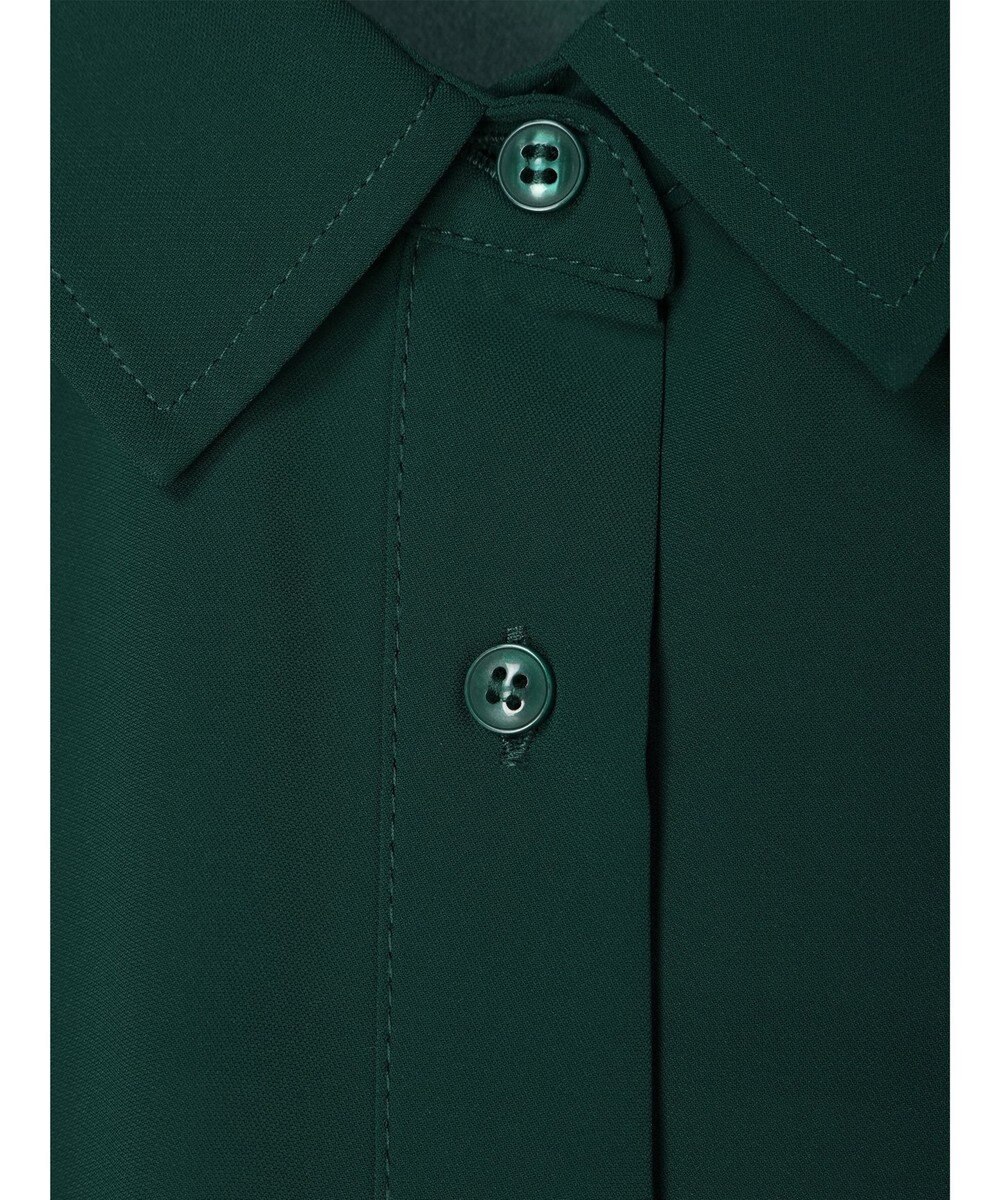 Green Parks ＳＥＴ２点　合皮ベルト＋ミディシャツワンピース 