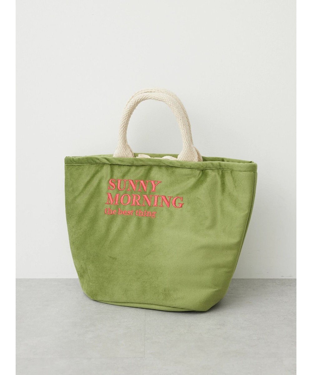 Green Parks ・ｓｏｆｉ　ベロア刺繍トートバッグ 