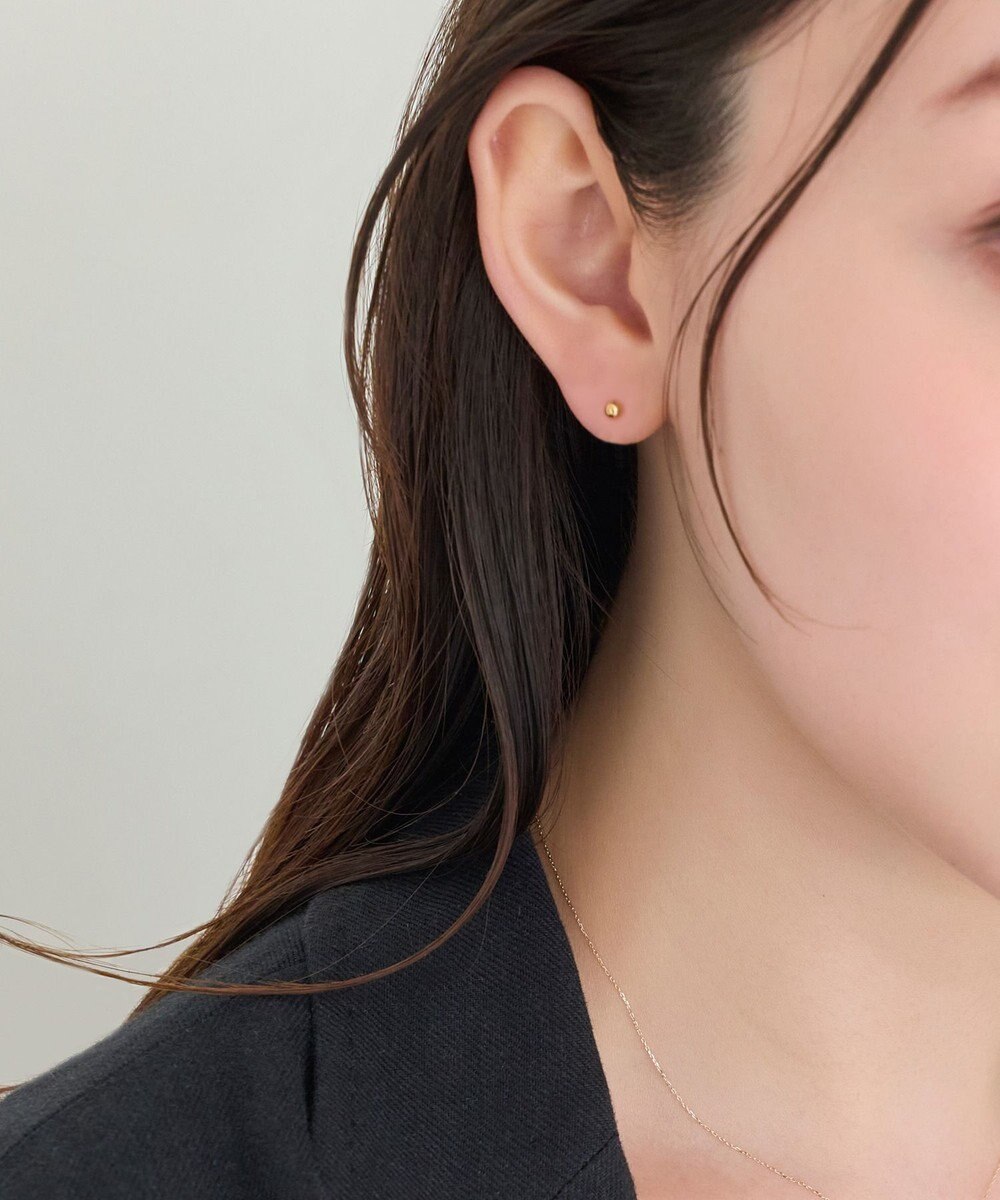 Phoebe 【金属アレルギー対応】6setメタルピアス　ゴールド/サージカルステンレス 