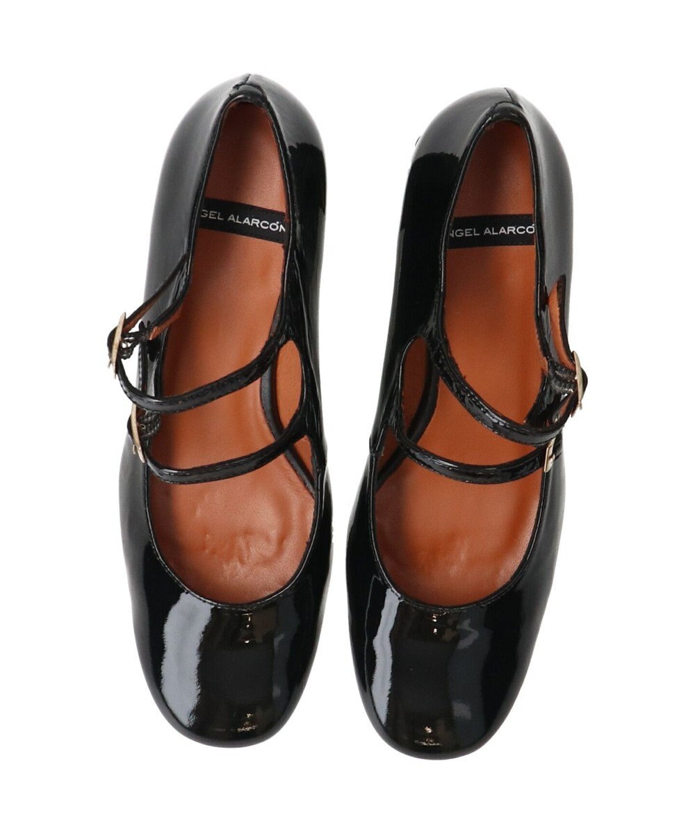INTER-CHAUSSURES 【ANGEL ALARCON】ダブルストラップパンプス 
