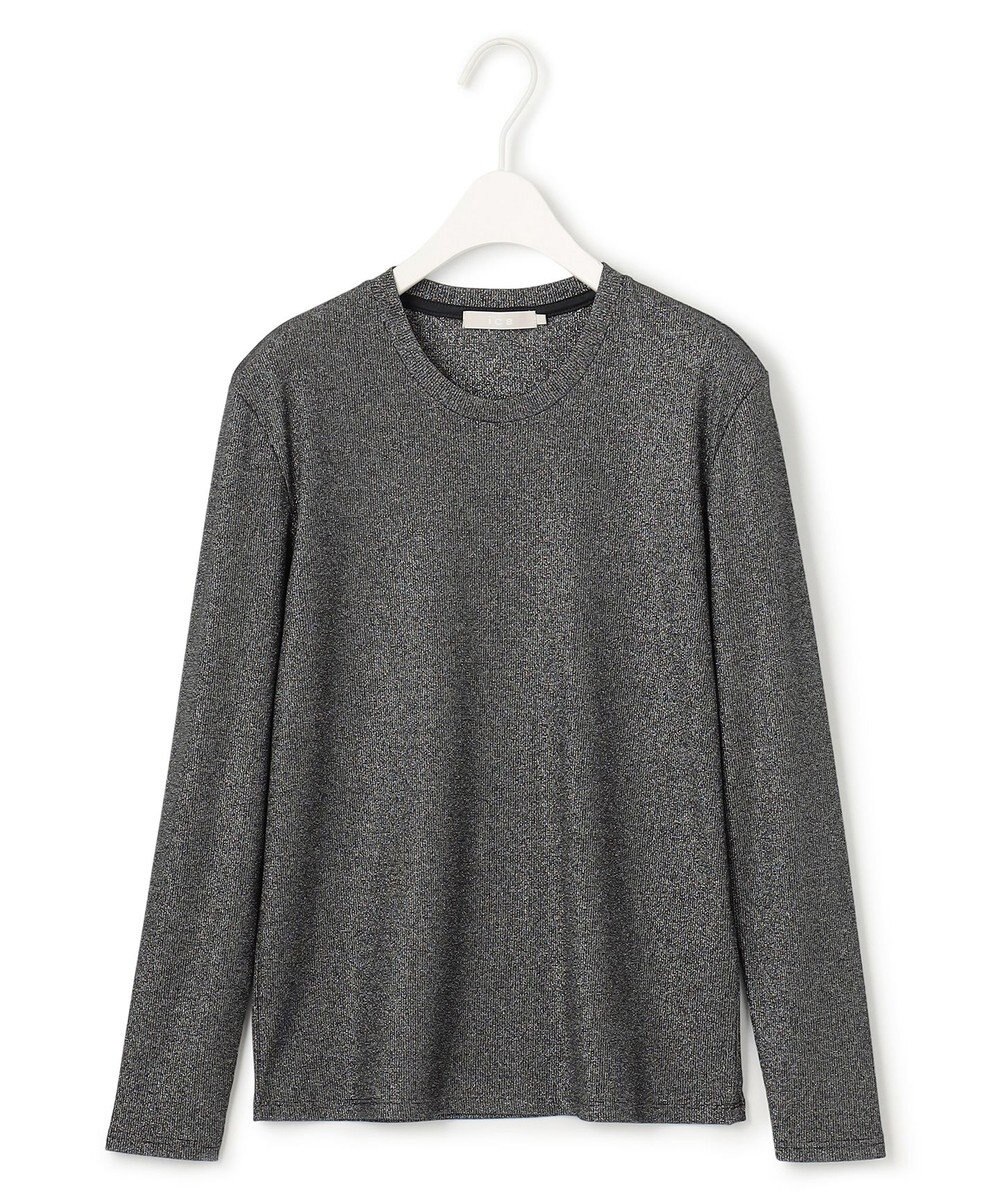 ICB L 【洗える】 シャイニーリブテレコ プルオーバー 