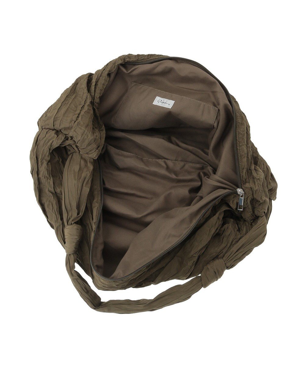 Green Parks ・ＱＵＯＮ　ワイドプリーツショルダーバッグ 