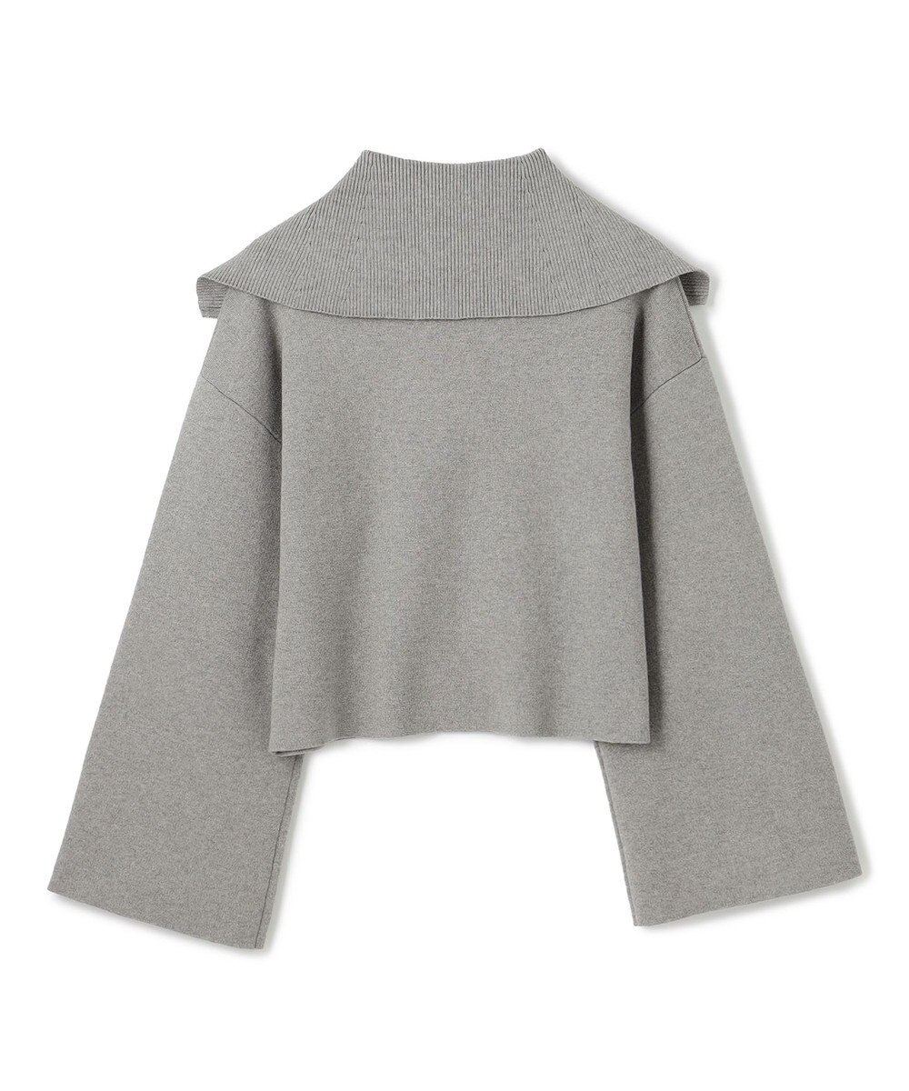 uncrave カシミヤブレンドニット ジップアップブルゾン 