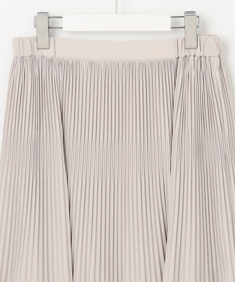 自由区 L 【ご好評につき追加生産・セットアップ対応・洗える】ライトサテンプリーツ スカート 