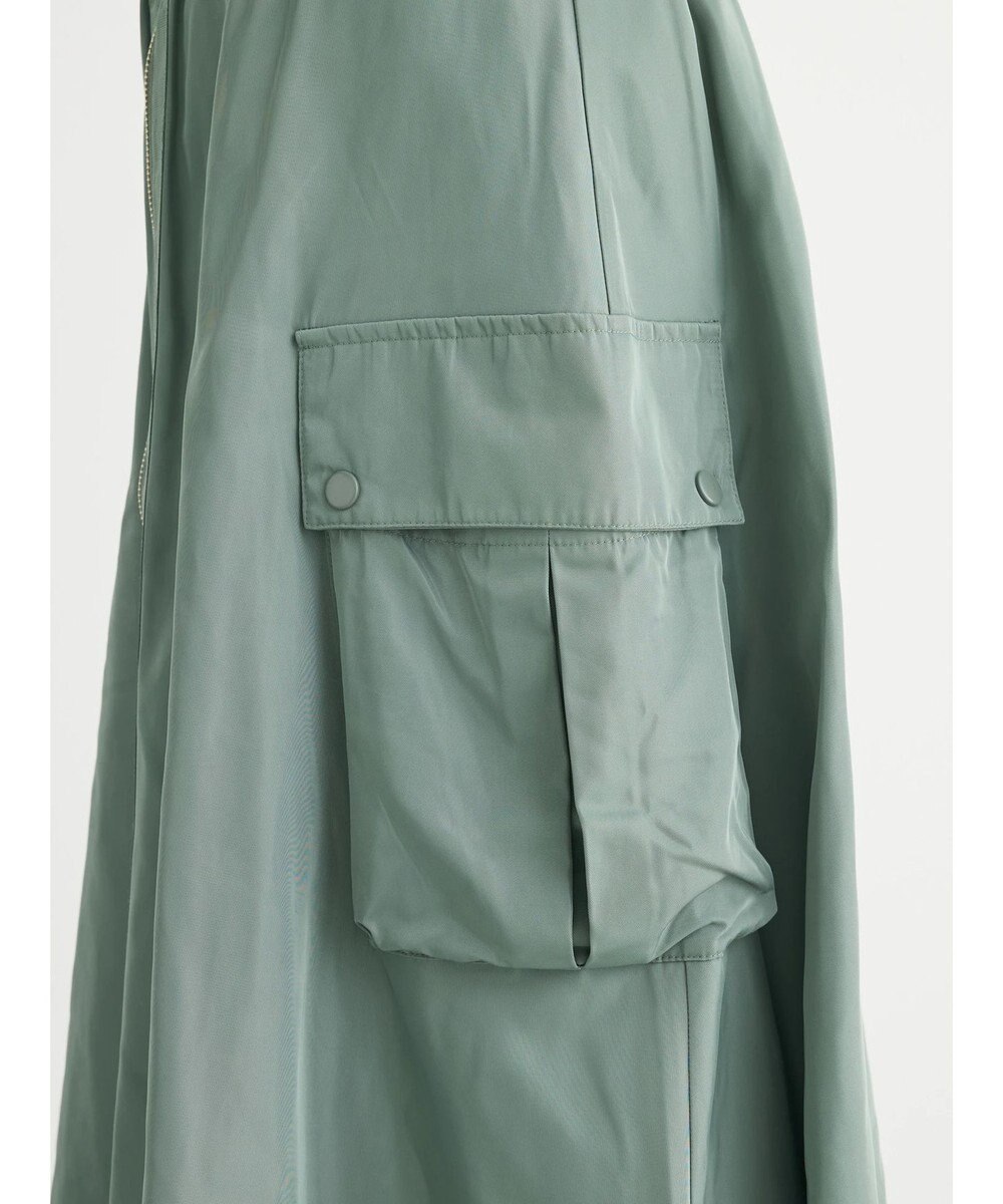 Green Parks ・ＳＵＧＡＲ　ＳＰＯＯＮ　ミリタリーフレアスカート 