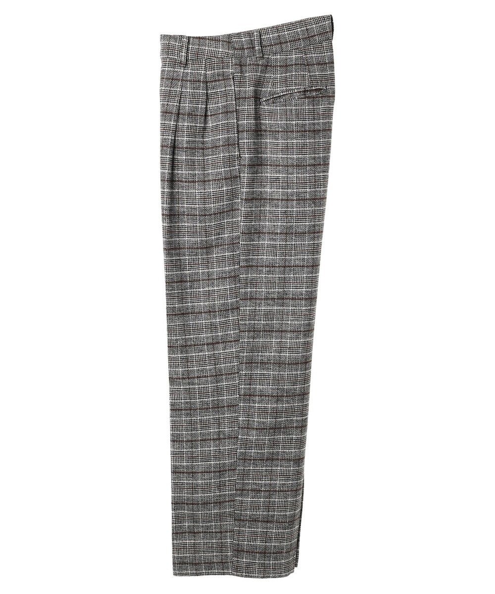 AMERICAN HOLIC ツイードタックワイドパンツ 