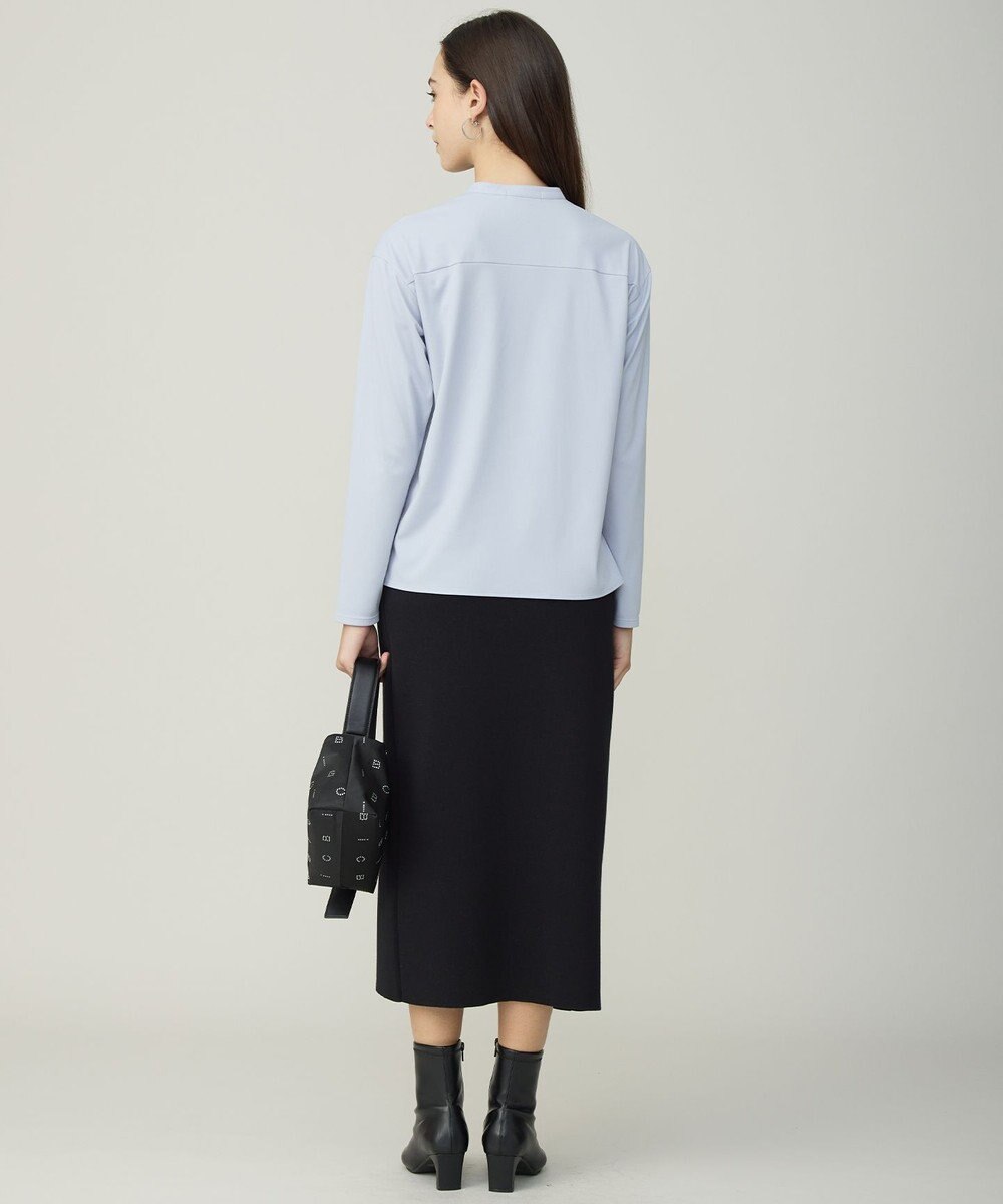 ICB L 【先行予約】コットンポリエステルスムース ニットスカート 