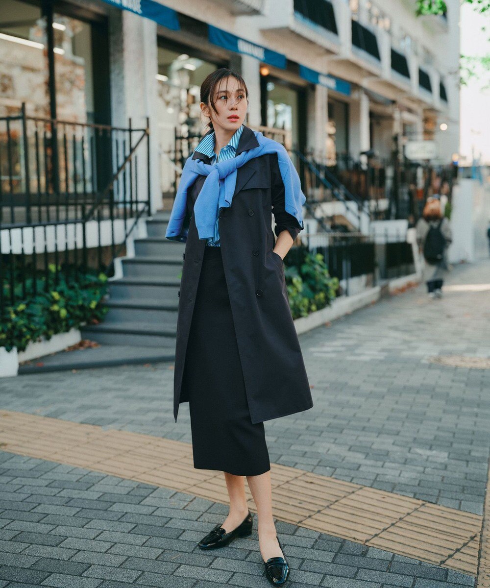 #Newans 【洗濯機可】ロールアップカフスシャツ 