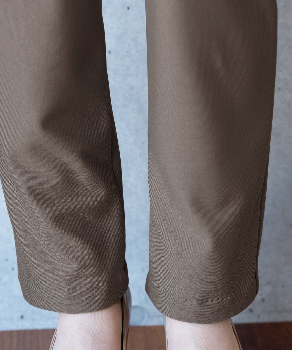 Tiaclasse 【安田美沙子さん着用・新色追加・日本製】すふれ起毛ストレートパンツ 