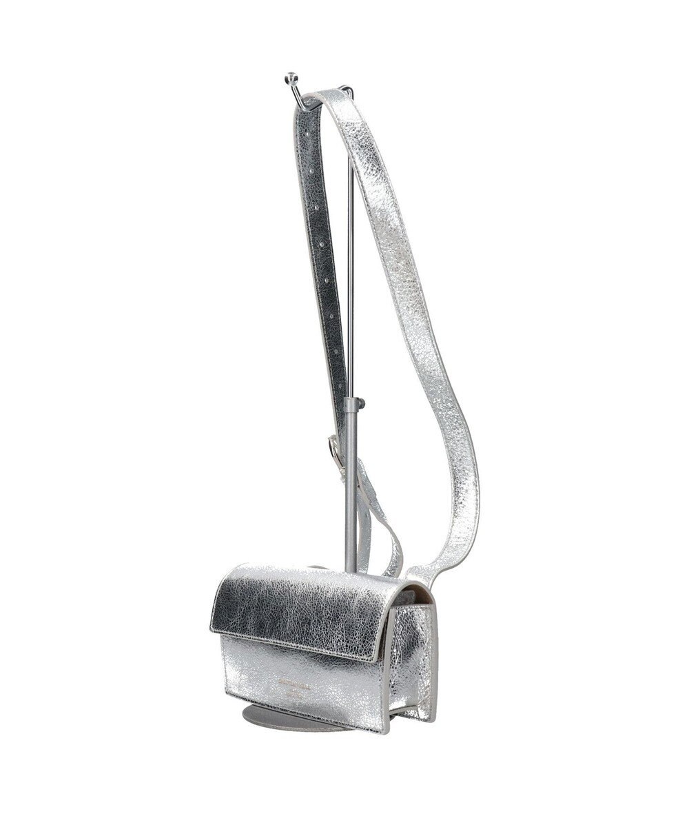 INTER-CHAUSSURES 【Christian Villa】メタリックレザーミニショルダーバッグ 