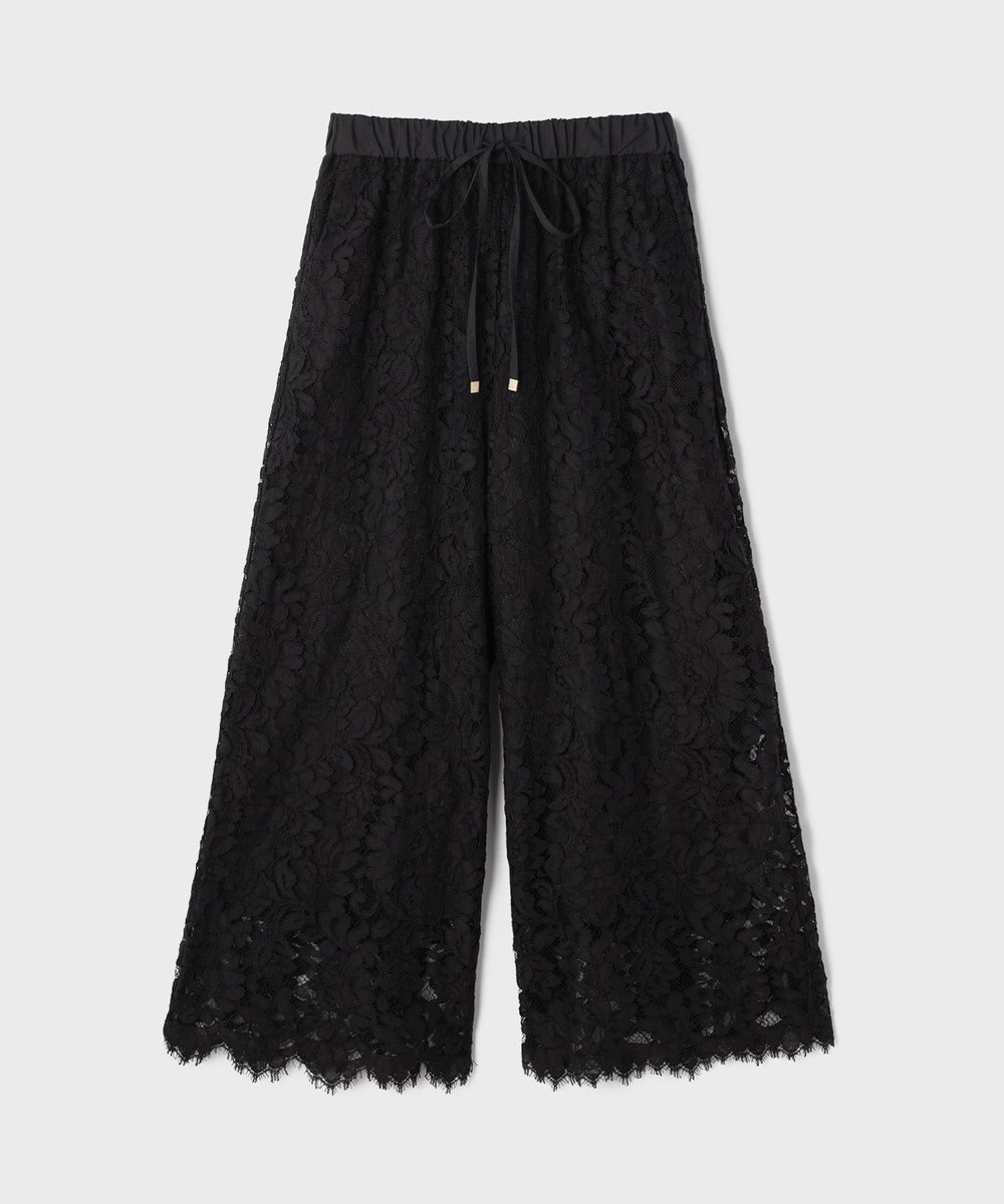 GRACE CONTINENTAL レースイージーパンツ 
