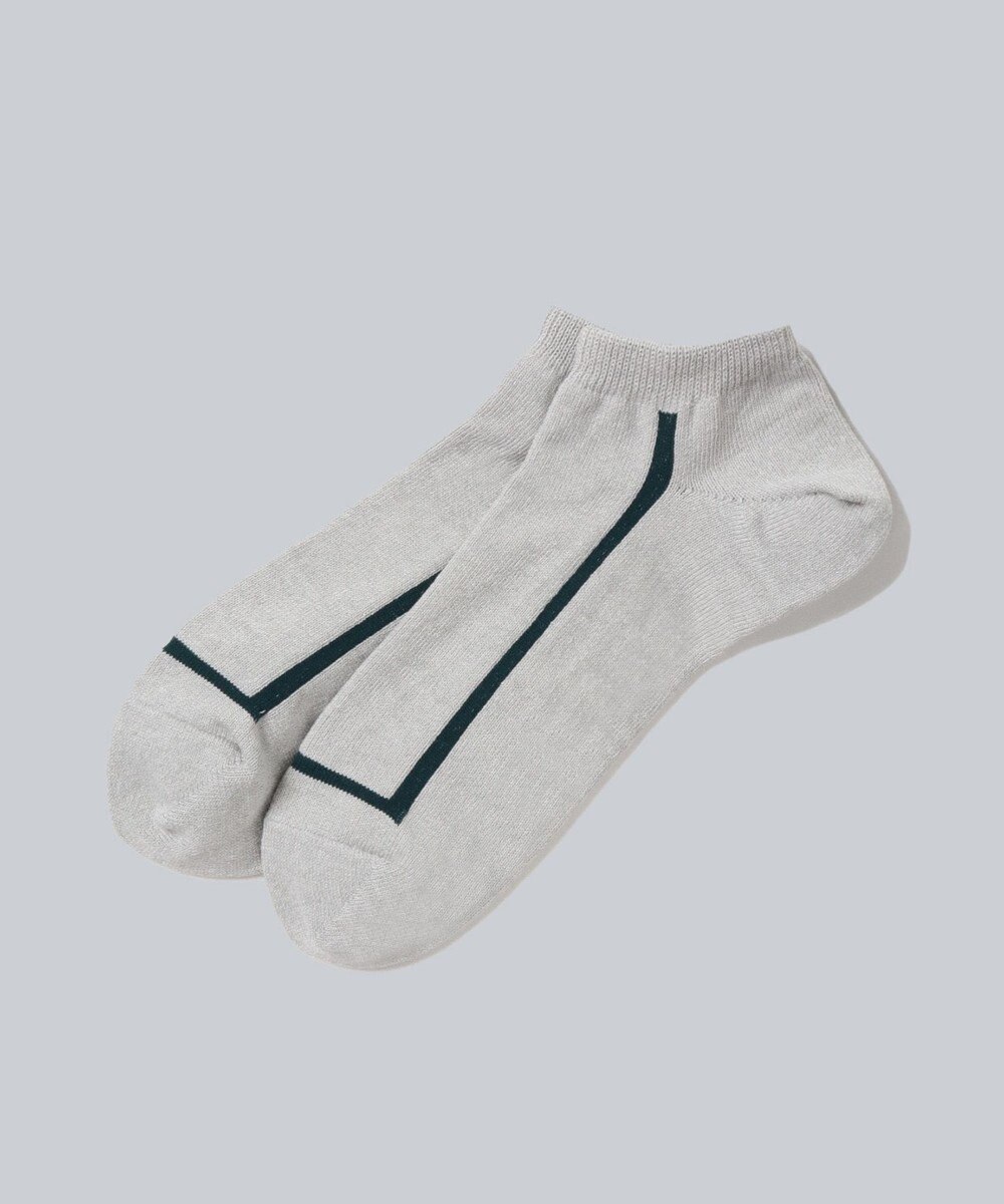 WHITE MAILS 【UNISEX】PAPER LINE ANKLE ソックス 