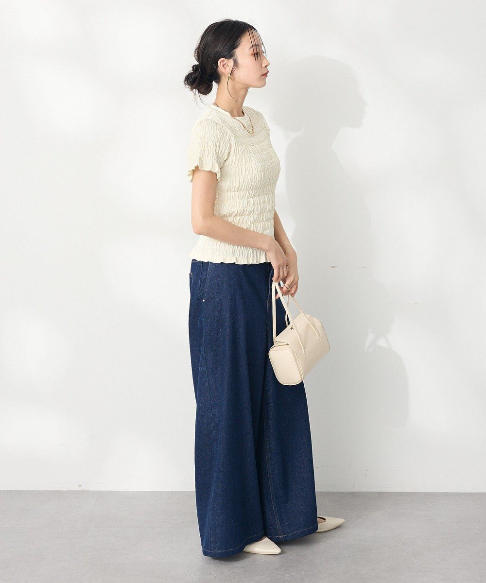 CRAFT STANDARD BOUTIQUE デニムタックパンツ 