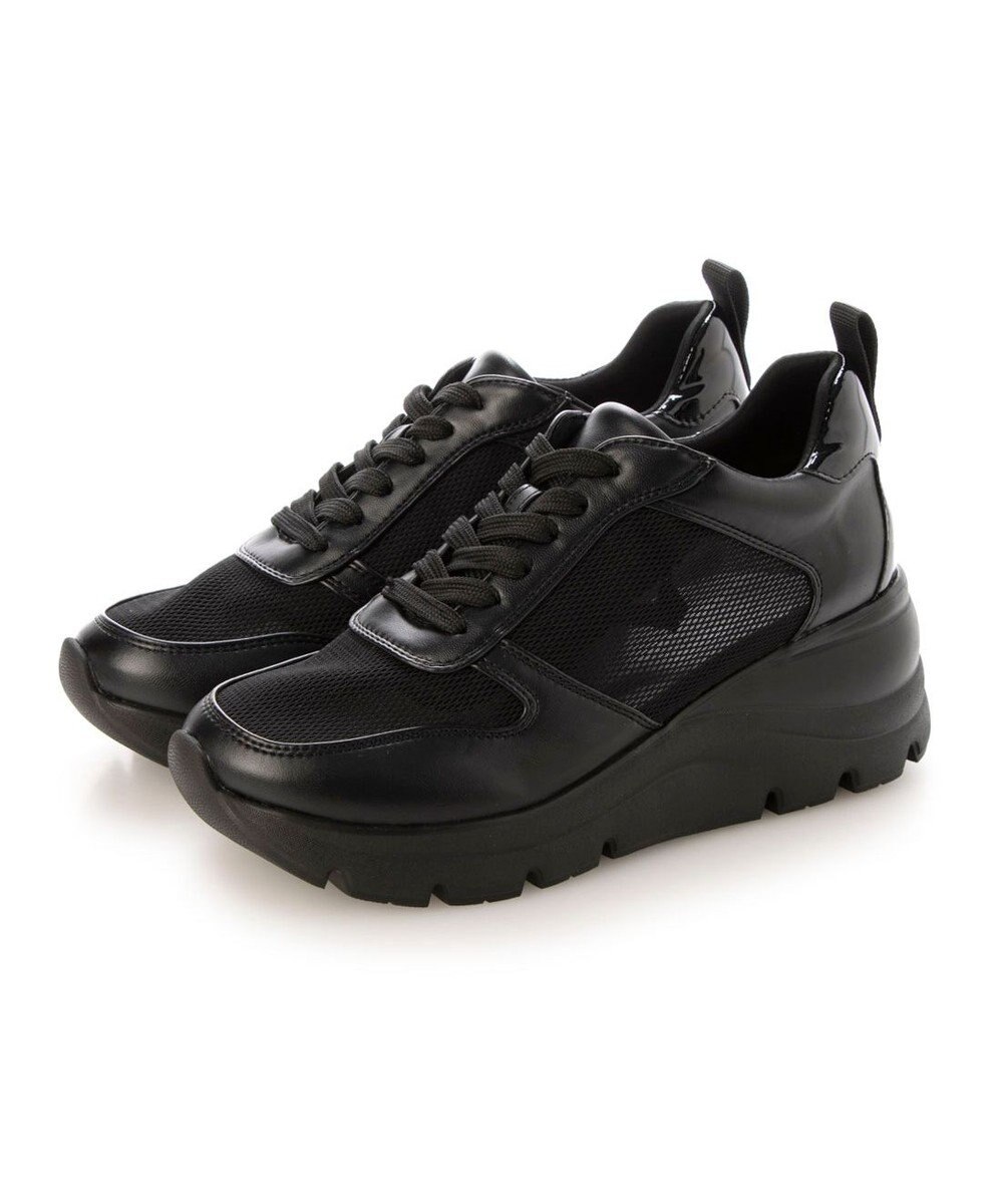 ing <ing>【WEB限定】厚底メッシュスニーカー 