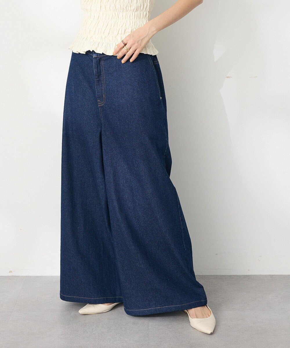 CRAFT STANDARD BOUTIQUE デニムタックパンツ 