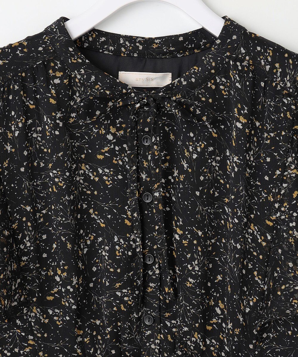 ANY SIS S 【洗える】ミニフラワープリント ワンピース 