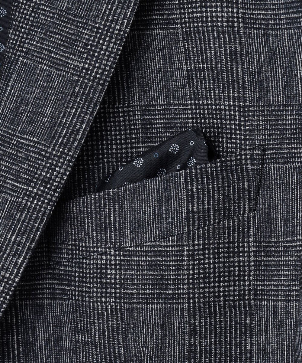 JOSEPH ABBOUD 【キングサイズ・ストレッチ/セットアップ/弱撥水】フランネル ジャージ ジャケット 