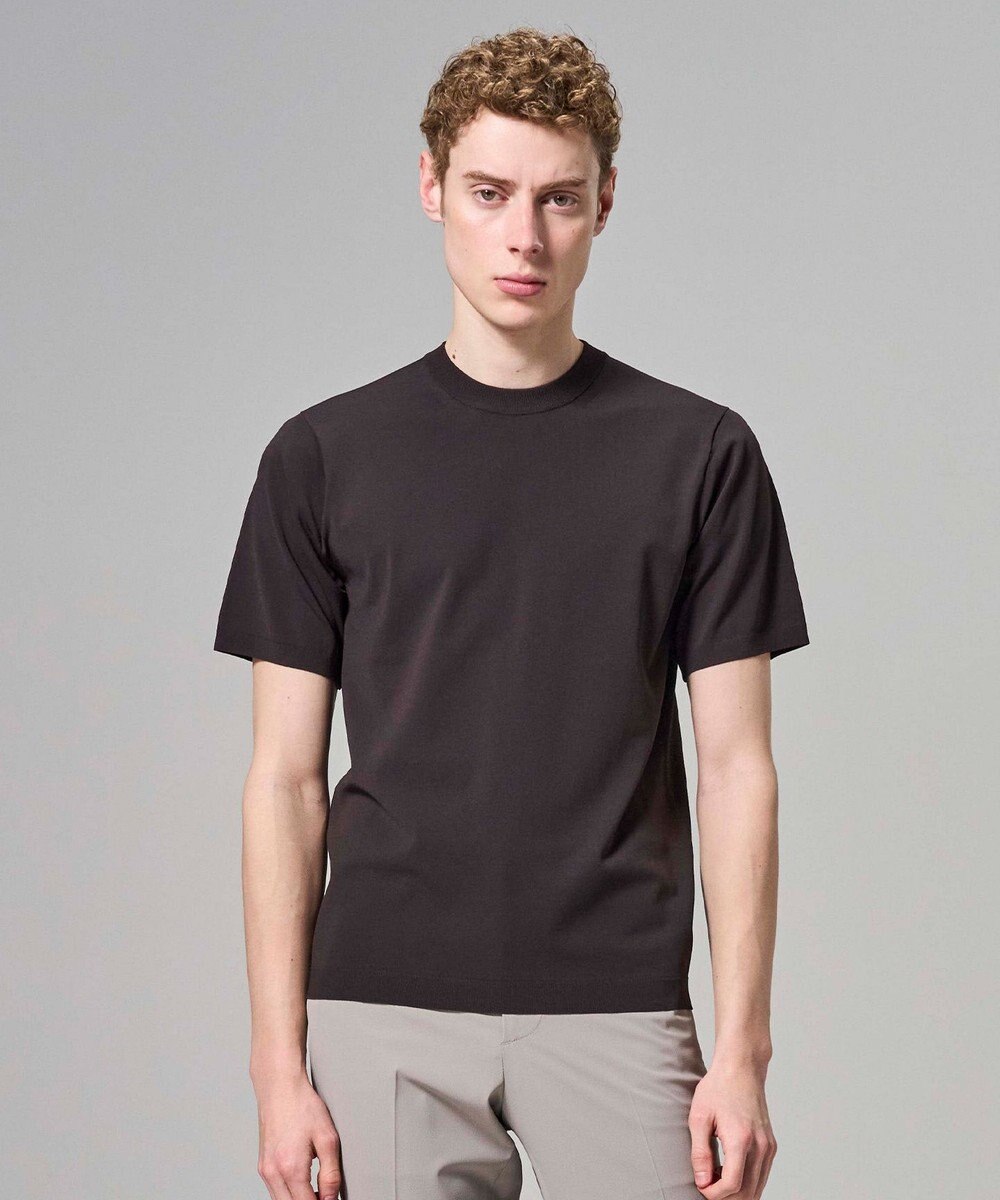 JOSEPH HOMME 【新色追加】リュクスレーヨン　クルーネック半袖ニット 