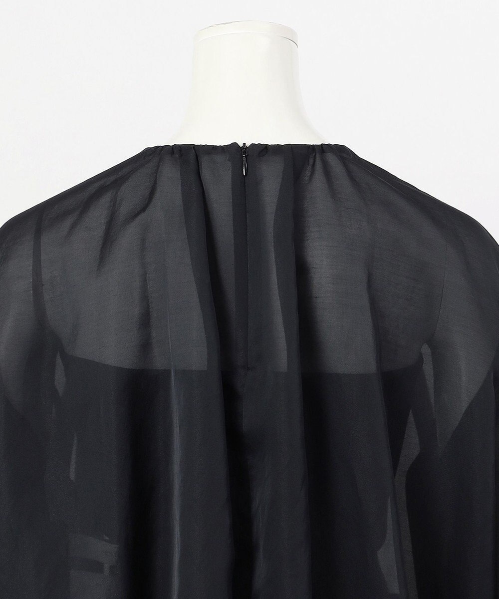 23区 【エステータ】シルクコットンオーガンジー ブラウス 