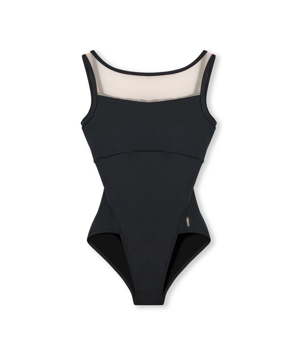 Chacott ノースリーブレオタード 