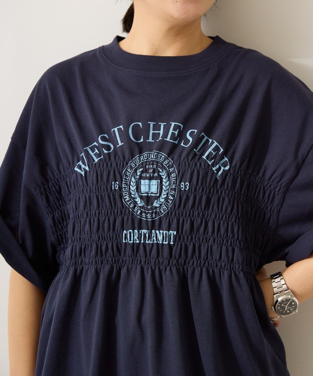 AMERICAN HOLIC カレッジプリントシャーリングプルオーバー 