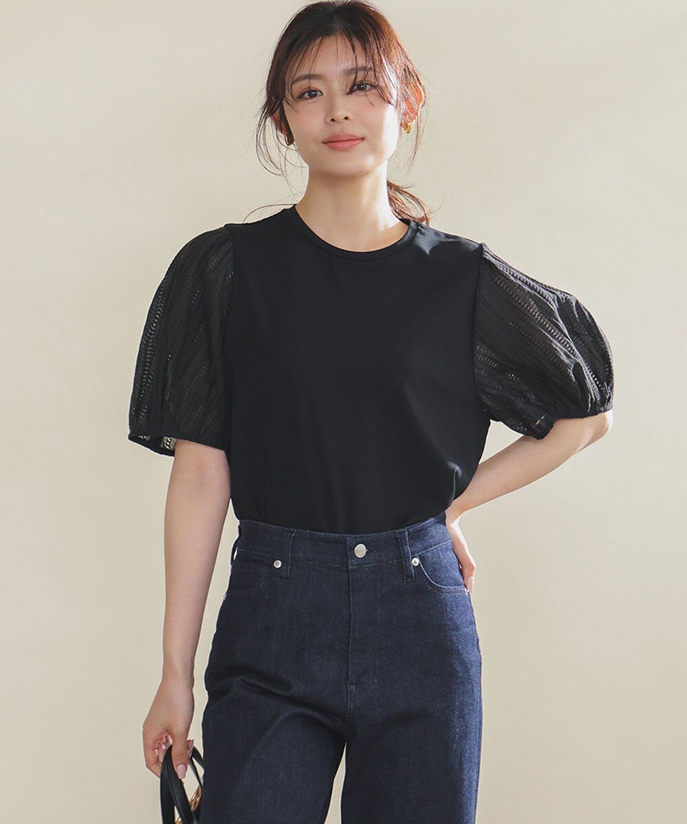 UNFILO L BEAUTY FORM-T タックスリーブ Tシャツ 