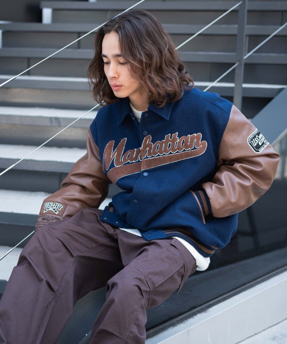 WEGO メルトンワッペンスタジャン 