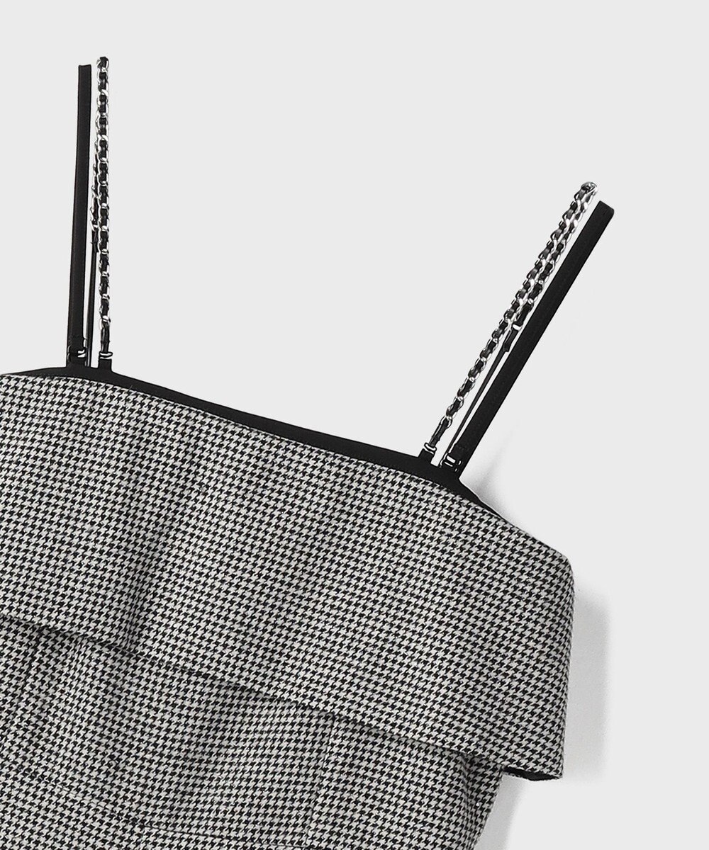 GRACE CONTINENTAL チドリツイードサロペット 