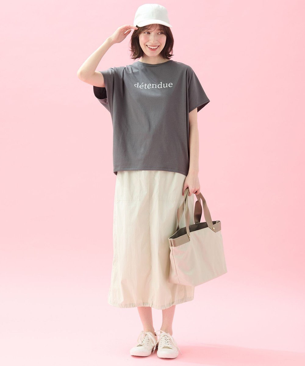 ANY エニィファンクションフレンチスリーブTシャツ 