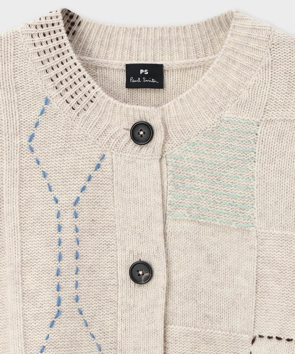 Paul Smith パッチワーク カーディガン 