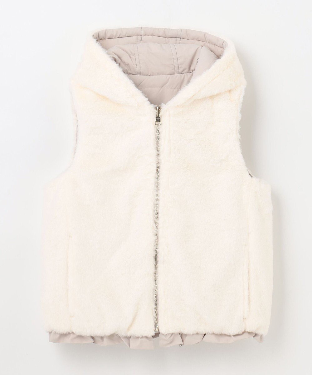 ANY KIDS ボア リバーシブル ベスト 