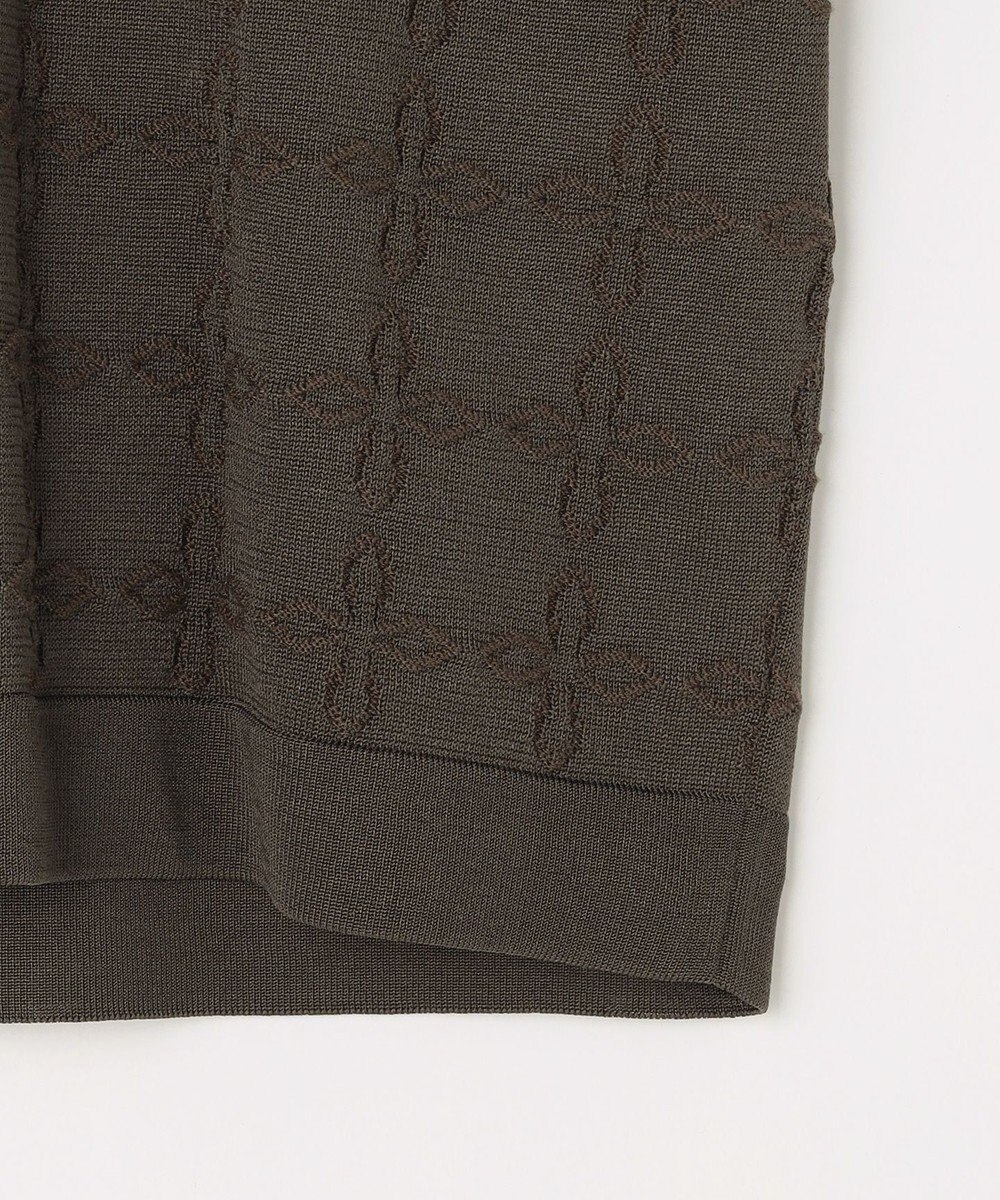 自由区 ジオメトリックアセテート プルオーバー 