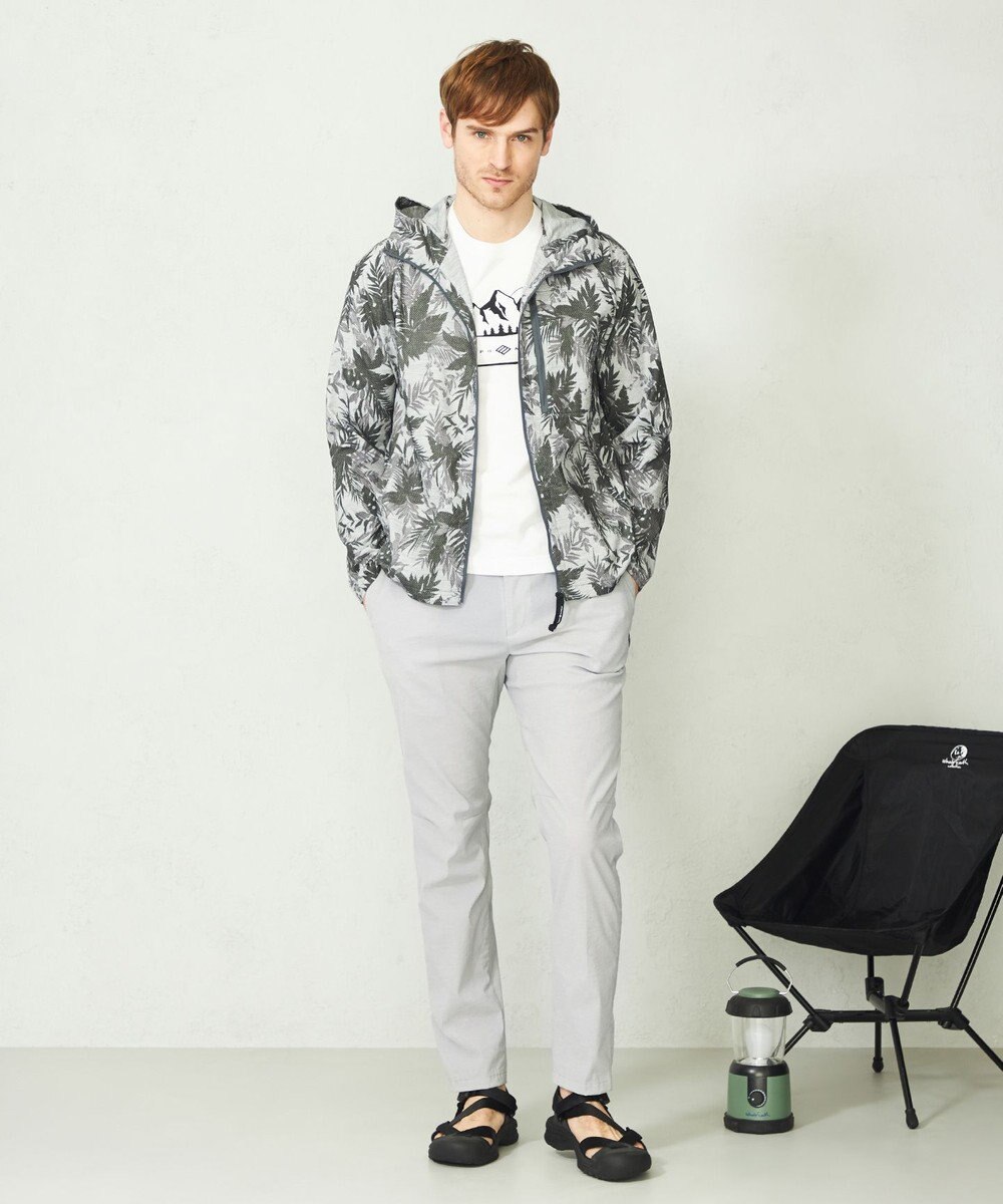 JOSEPH ABBOUD MOUNTAIN 【UNISEX】ECO撥水 ポケッタブル 3Dエンボスプリント 