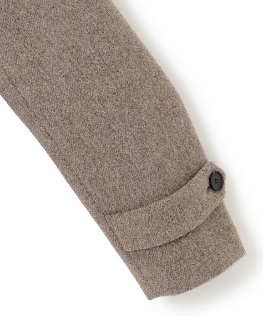 ICB ライトシャギーボンディング ステンカラーコート 