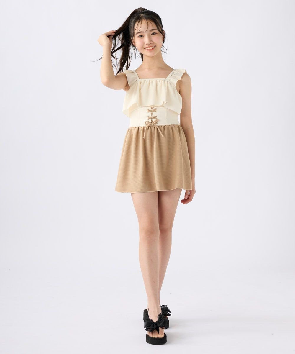 OP／FILA 【repipi armario】編上げAライン水着 